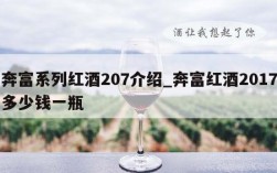 奔富系列红酒207介绍_奔富红酒2017多少钱一瓶